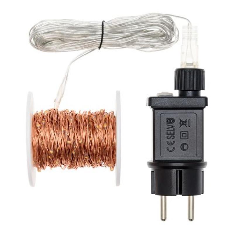 Catena 200 micro led copper 4+10 mt