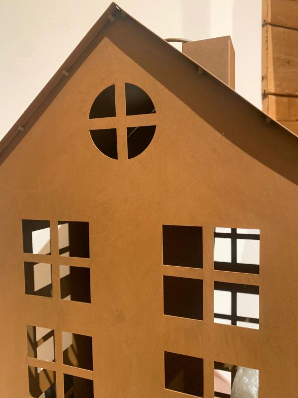 House candle holder cm 31*22*50