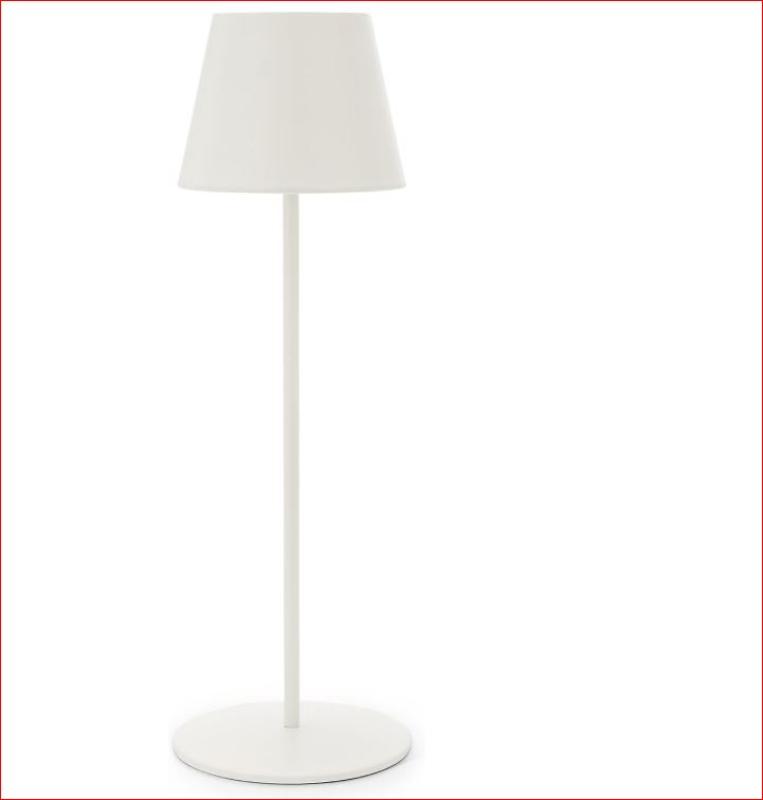 Josephine lampada da tavolo usb bianco