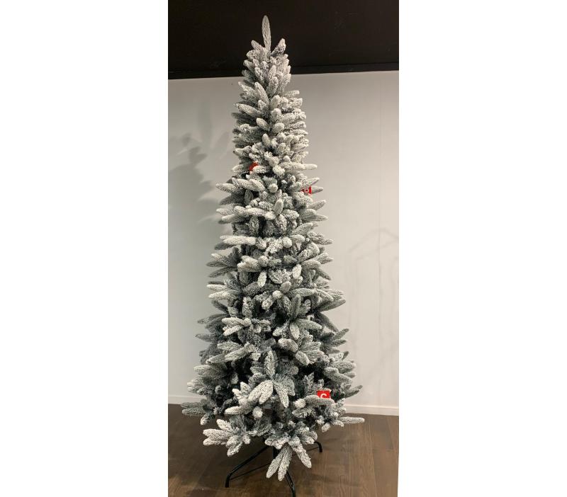 Albero saint moriz slim innevato 240 cm