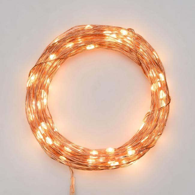 Catena 400 micro led copper 4+20 mt