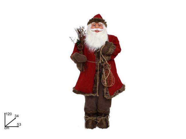 Babbo natale nordico 120 cm