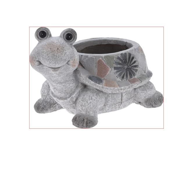 Vaso tartaruga mgo 34x24x23 cm