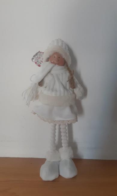 Bambolina abito bianco
