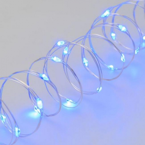 Catena 400 micro led silver 4+20 mt