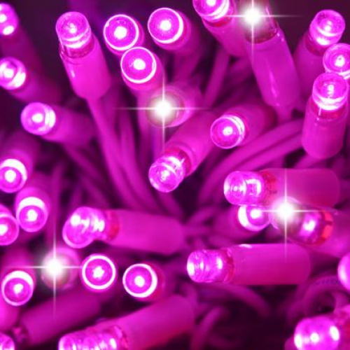 Cord 10 mt rosa flash cavo bianco
