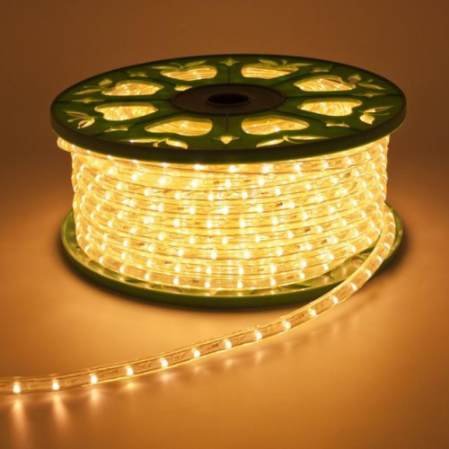 Tubo luminoso led 50 mt bianco caldo - taglio 1 mt