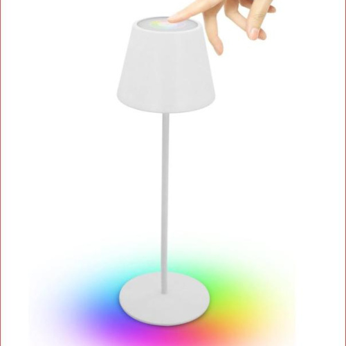 Josephine lampada da tavolo usb bianco