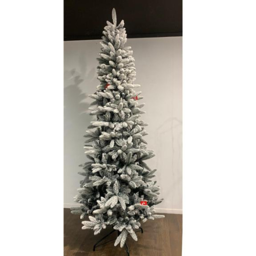 Albero saint moriz slim innevato 240 cm